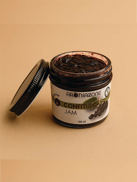 Confiture de baies d'aronia