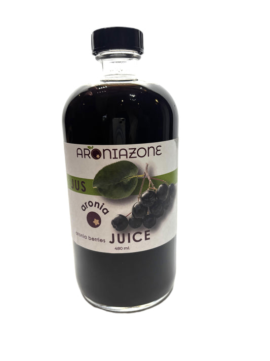 Jus de baies d'aronia