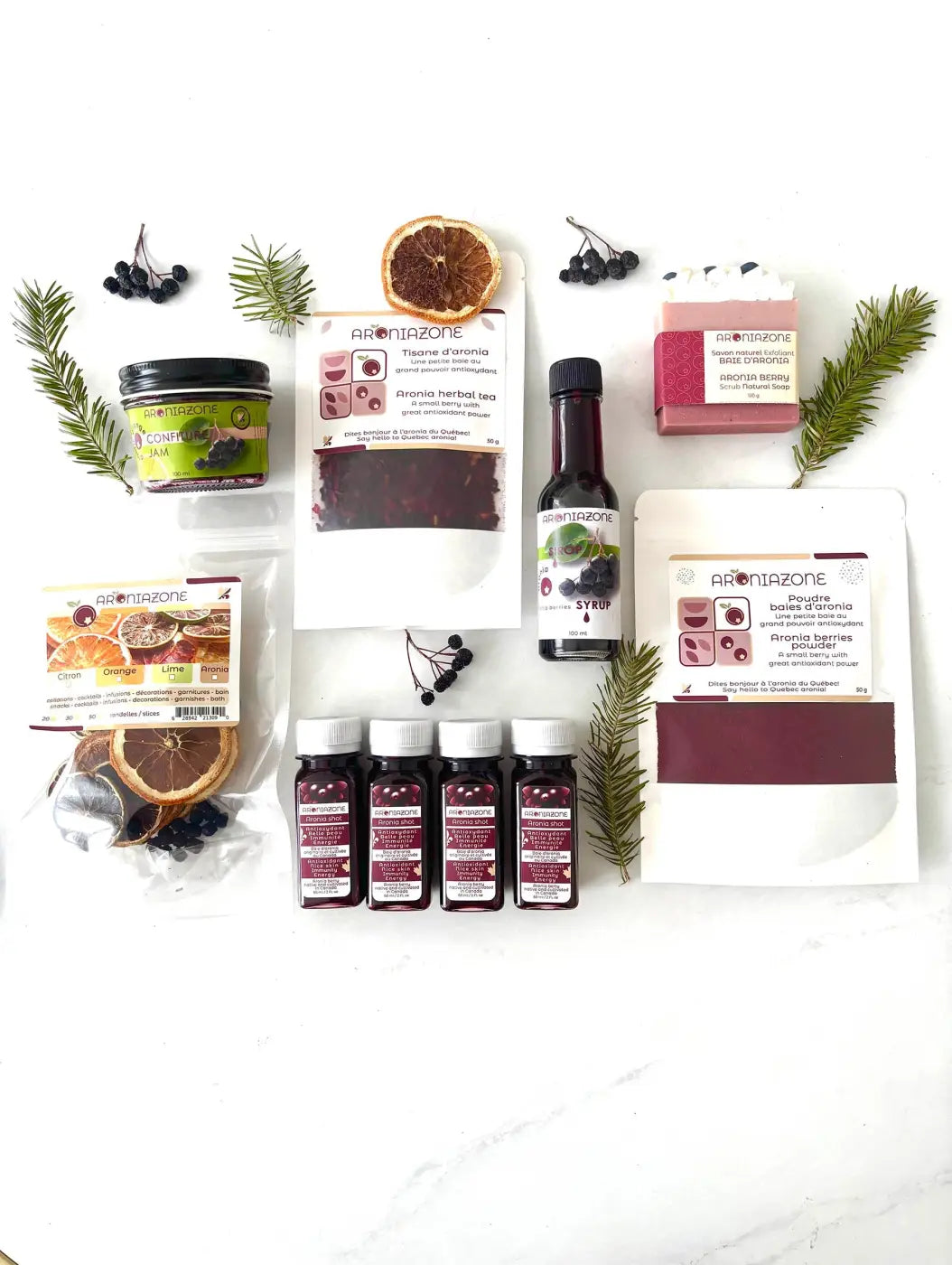 panier cadeau aronia - cadeau