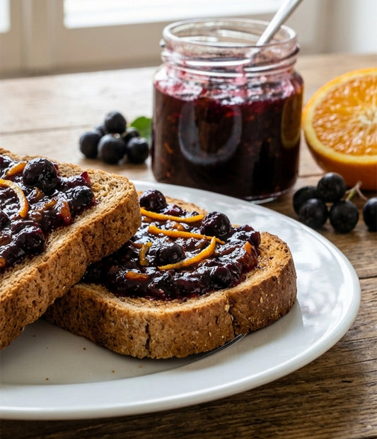 Confiture de baies d'aronia et d'orange