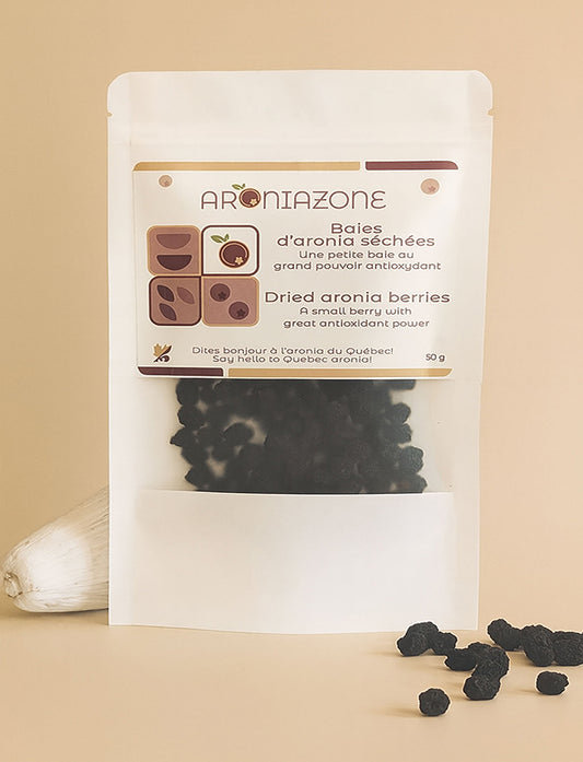 Baies d'aronia séchées
