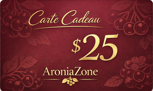 Carte Cadeau Aroniazone