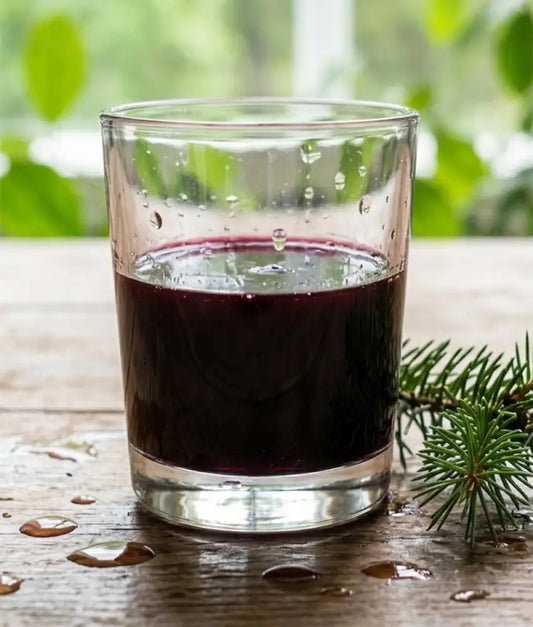 Sirop de baies d’aronia et de Sapin Baumier