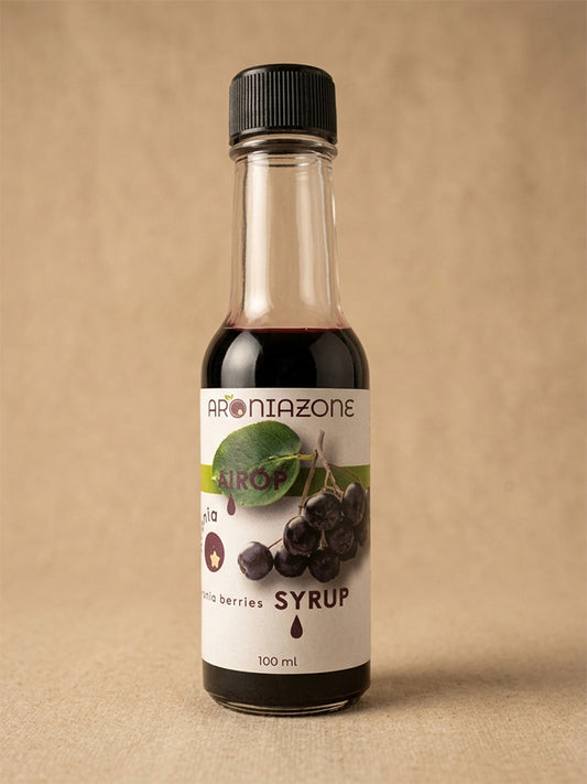Sirop de baies d'aronia