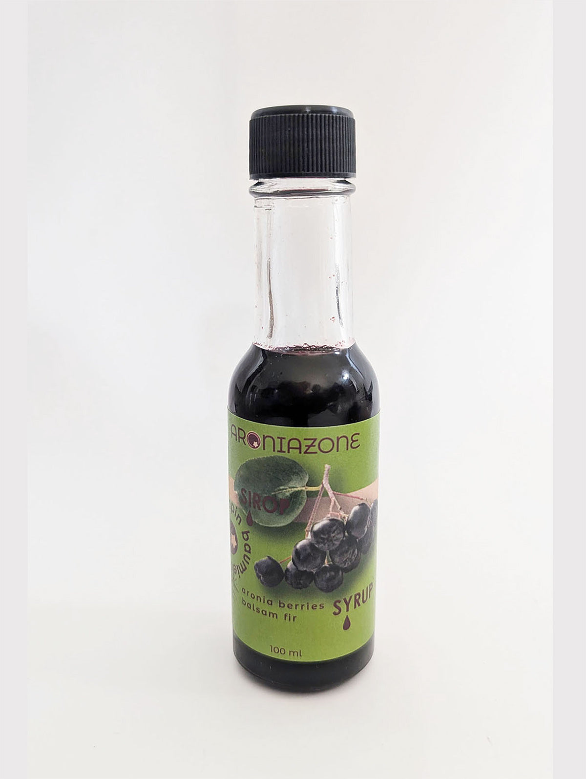 Aronia Berry and Balsam Fir Syrup