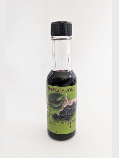 Aronia Berry and Balsam Fir Syrup