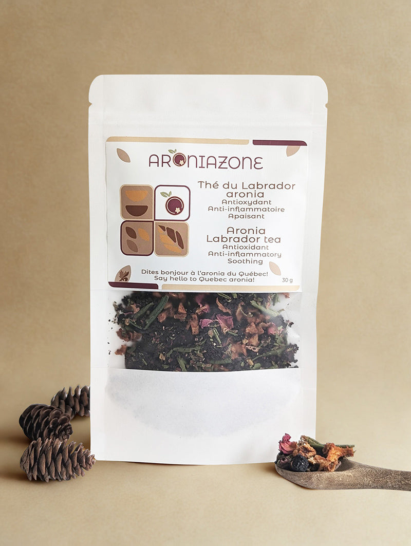 ラブラドールのアロニアベリー紅茶